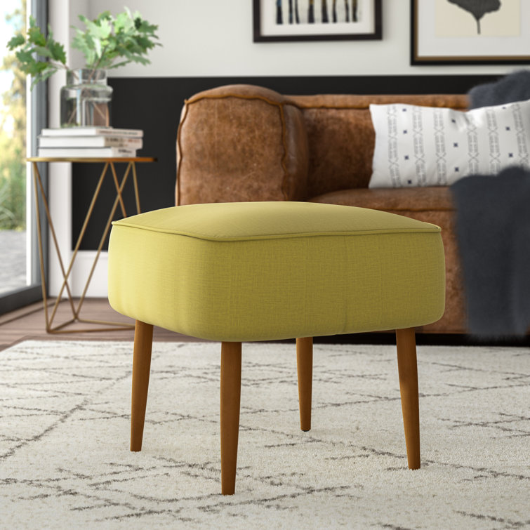 Velvet Ottoman